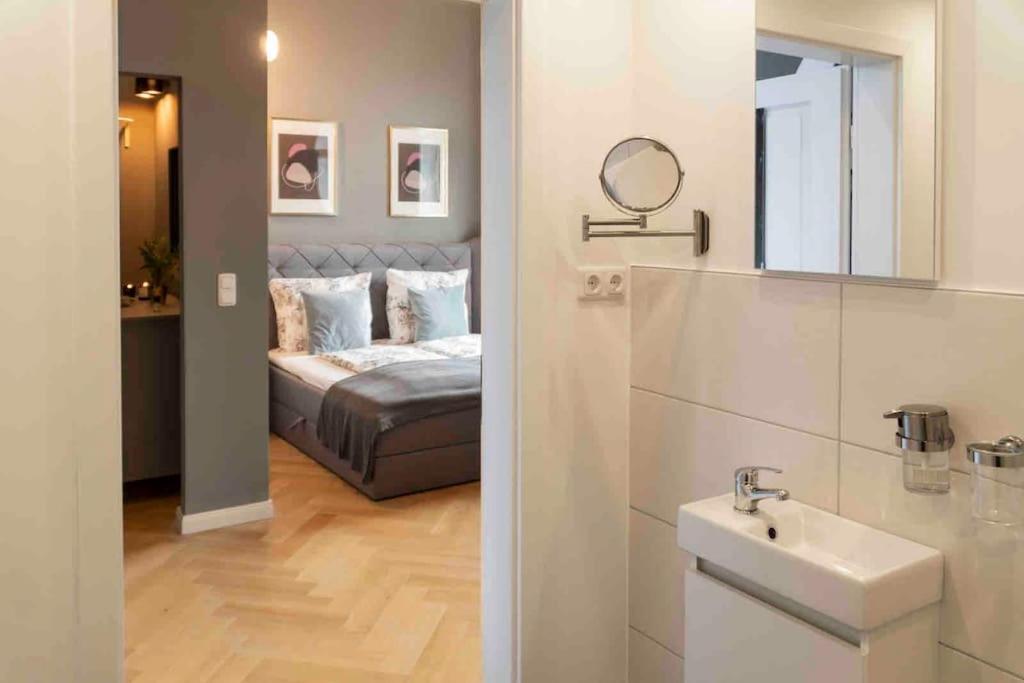 Zentrales Design Apartment بريمين المظهر الخارجي الصورة
